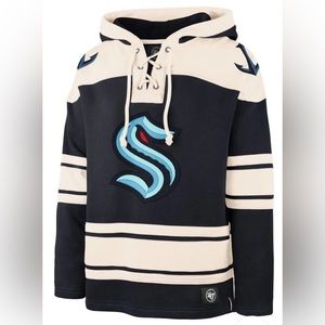 SEATTLE KRAKEN HOODIE, size L *** FREE SHIPPING!